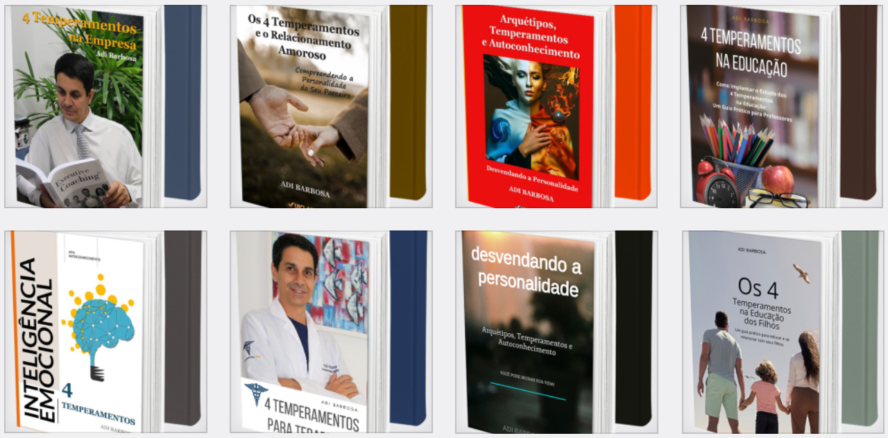 E-Books 4 Temperamentos em Oferta no Terapias PSC